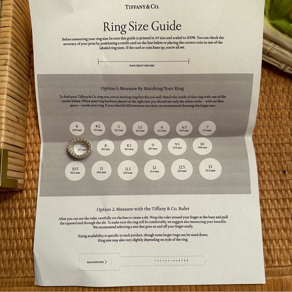 TIFFANY & CO. Somerset Sterling Silver Ring - Picture 14 of 15